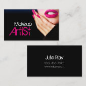 Makeup Artist Salon Visitekaartje (Voorkant / Achterkant)