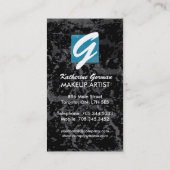 Makeup Artist Sjabloon Visitekaartjes (Achterkant)