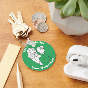 Makeup Artist Sleutelhanger