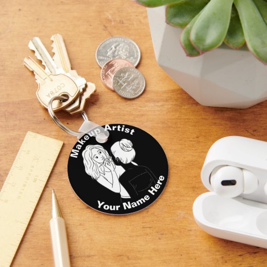 Makeup Artist Sleutelhanger (Bureau)