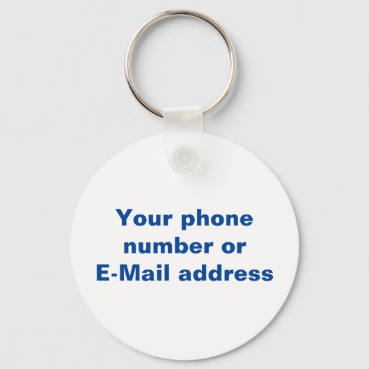 Makeup Artist Sleutelhanger (Achterkant)