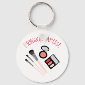 Makeup Artist Sleutelhanger (Voorkant)
