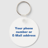 Makeup Artist Sleutelhanger (Achterkant)