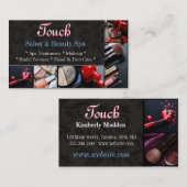 Makeup Artist Spa Salon Beauty Visitekaartje (Voorkant / Achterkant)