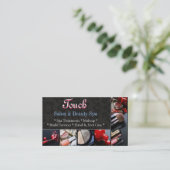 Makeup Artist Spa Salon Beauty Visitekaartje (Staand voorkant)