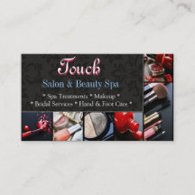 Makeup Artist Spa Salon Beauty Visitekaartje