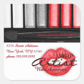 Makeup Artist Sticker (Voorkant)