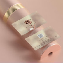 Makeup Artist Stylist Copper Roos Gold Pink QRCODE