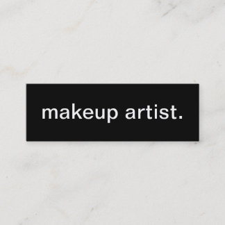 Makeup Artist Visitekaartje