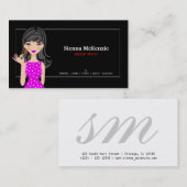 Makeup Artist Visitekaartje (Voorkant / Achterkant)