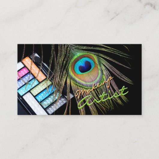 Makeup Artist Visitekaartje (Voorkant)