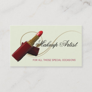 Makeup Artist Visitekaartje