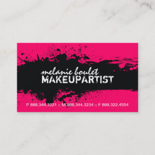 MAKEUP ARTIST VISITEKAARTJE