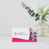 Makeup Artist Visitekaartje (Staand voorkant)