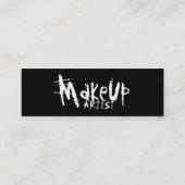 Makeup Artist Visitekaartje (Achterkant)