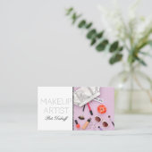 Makeup Artist Visitekaartje (Staand voorkant)