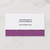 Makeup Artist Visitekaartje (Achterkant)