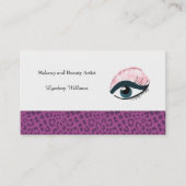 Makeup Artist Visitekaartje (Voorkant)