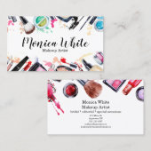 Makeup Artist Visitekaartje (Voorkant / Achterkant)