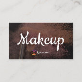 Makeup Artist Visitekaartje (Achterkant)