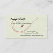 Makeup Artist Visitekaartje (Achterkant)