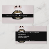 Makeup artist visitekaartje (Voorkant / Achterkant)