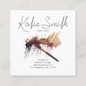 Makeup Artist Visitekaartje (Achterkant)