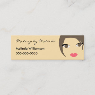 Makeup Artist Visitekaartje