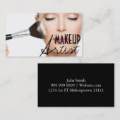 Makeup Artist Visitekaartje (Voorkant / Achterkant)