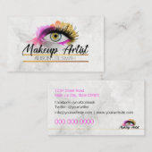 Makeup Artist Visitekaartje (Voorkant / Achterkant)