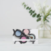 Makeup Artist Visitekaartje (Staand voorkant)