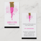 Makeup Artist Visitekaartje (Voorkant / Achterkant)