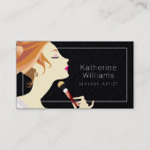 Makeup Artist Visitekaartje (Voorkant)
