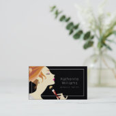 Makeup Artist Visitekaartje (Staand voorkant)