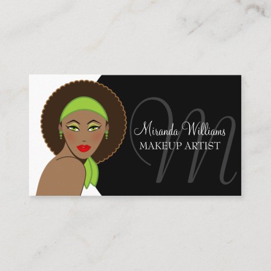 Makeup Artist Visitekaartje (Voorkant)