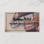 Makeup Artist Visitekaartje (Voorkant)