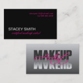 MAKEUP ARTIST VISITEKAARTJE (Voorkant / Achterkant)