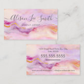 Makeup Artist Visitekaartje (Voorkant / Achterkant)