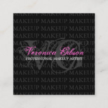 MAKEUP ARTIST VISITEKAARTJE