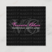 MAKEUP ARTIST VISITEKAARTJE (Voorkant)