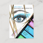 Makeup Artist Visitekaartje (Achterkant)