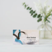 Makeup Artist Visitekaartje (Staand voorkant)