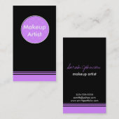 Makeup Artist Visitekaartje (Voorkant / Achterkant)