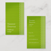 Makeup Artist Visitekaartje (Voorkant / Achterkant)