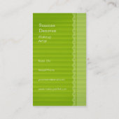 Makeup Artist Visitekaartje (Achterkant)