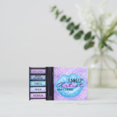 Makeup Artist Visitekaartje (Staand voorkant)