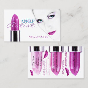 Makeup Artist Visitekaartje