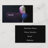 Makeup Artist Visitekaartje (Voorkant / Achterkant)