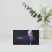 Makeup Artist Visitekaartje (Staand voorkant)