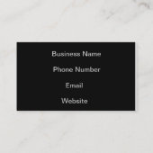 Makeup Artist Visitekaartje (Achterkant)